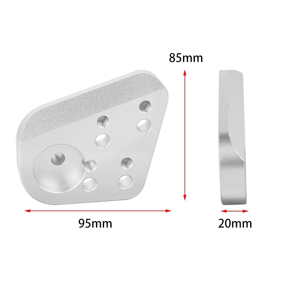 Silvery Aluminum Motorcycle Handlebar Riser For BMW R1200RT 05-13 R1150RT 01-03 R1100RT 94-01 R1100R 95-00 R1150R 01-06