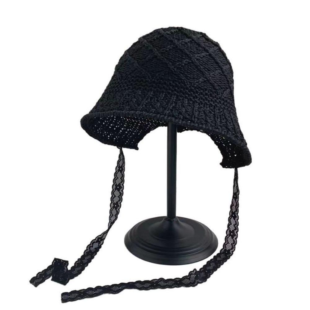 Lace Sunscreen Hat Anti-UV Beach Hat New Visor Cap  Summer