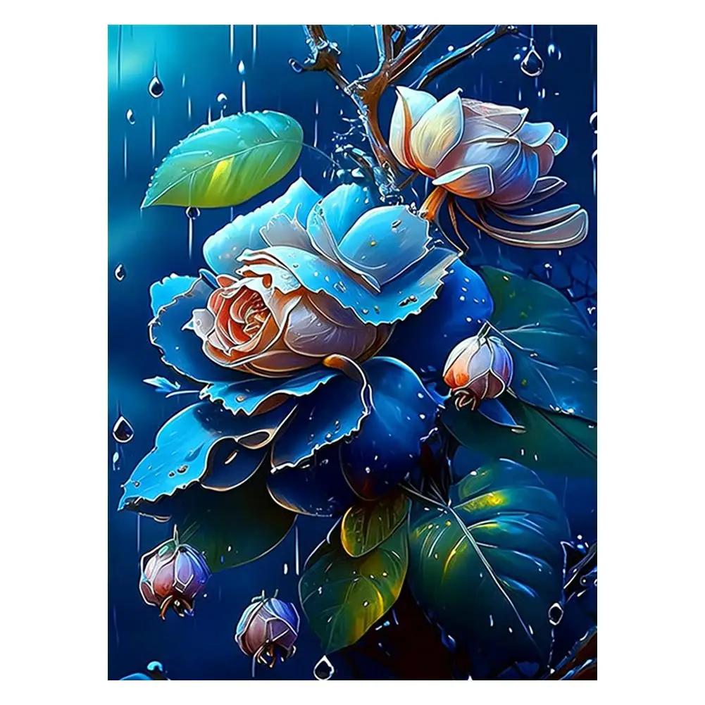 

Kits For Adult For Beginners, 5D DIY Full Drill Floral Diamond Dot Gem Art Crafts Kits For Home Wall Decor Z5W4