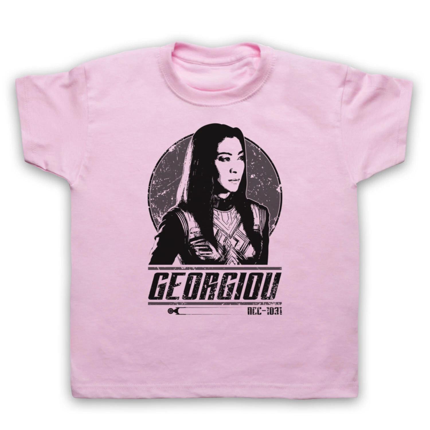 STAR DISCOVERY PHILIPPA GEORGIOU SCI FI TREKKIE TRIBUTE KIDS CHILDS T-shirt 100