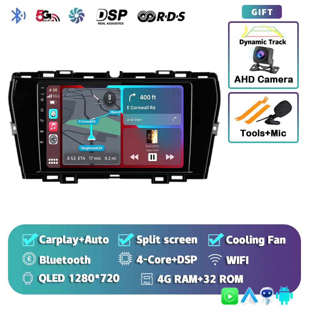 Android 14 Carplay Auto WIFI+4G Car Radio For SsangYong Tivoli 2019 2020 2021 Multimedia GPS Player Stereo 2din DVD Head Unit BT