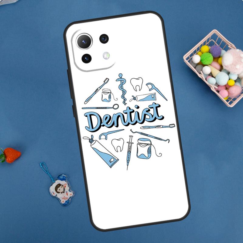 Cute Tooth Dentist Case For Xiaomi 14 13 15 Ultra 11T 12T 13T 14T Pro POCO X7 Pro X3 X5 F5 F6 M6 X6 Pro Cover