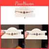Floral Zircon Hollow Flower Bracelet With Puller For Womens Fashion Accessory