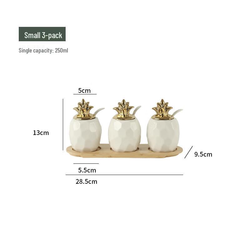 Ceramic Seasoning Jar Set