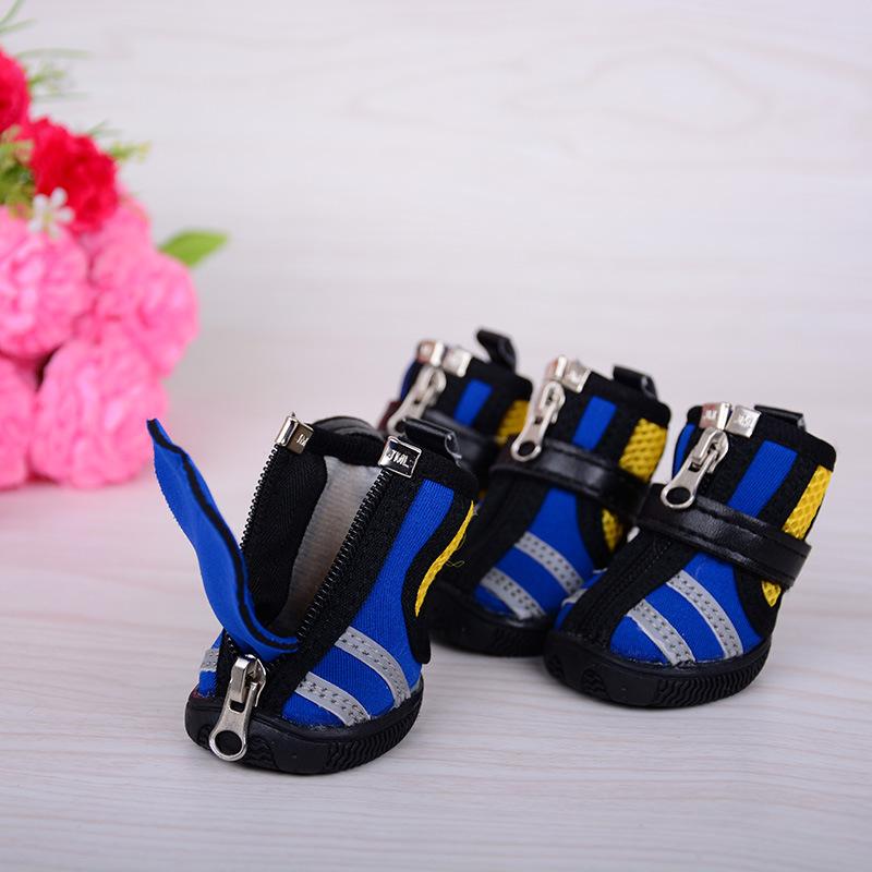 Classic Style Indoor Pet Shoes Comfortable Scuba Fabric Dog Running Shoes Dog Shoes
