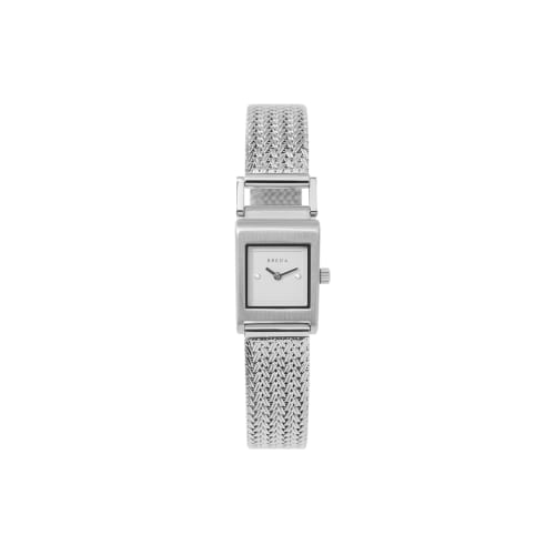 Breda REVEL 1746e TETHERED Collection Women's Watch, Silver