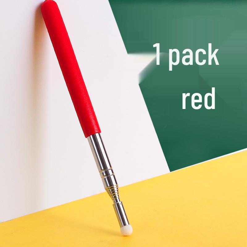 Retractable Pointer Stick for Teachers: Blackboard, Classroom, and Touch Screen Use