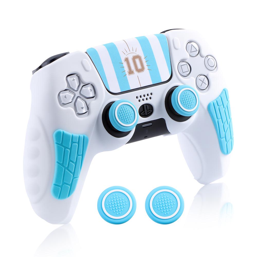 Custodia in Silicone per Controller PS5 per Black Myth Wukong - Anti-Caduta & Anti-Graffio con Cappucci per Levette Analogiche