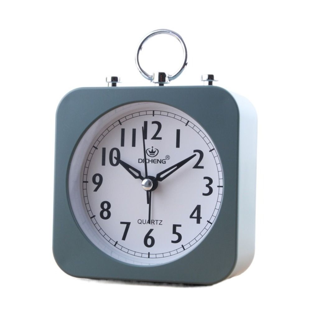 3D Bedside Alarm Clock Cute Lazy Silent Clock Personalized Electronic Wake-up Alarm  Bedside