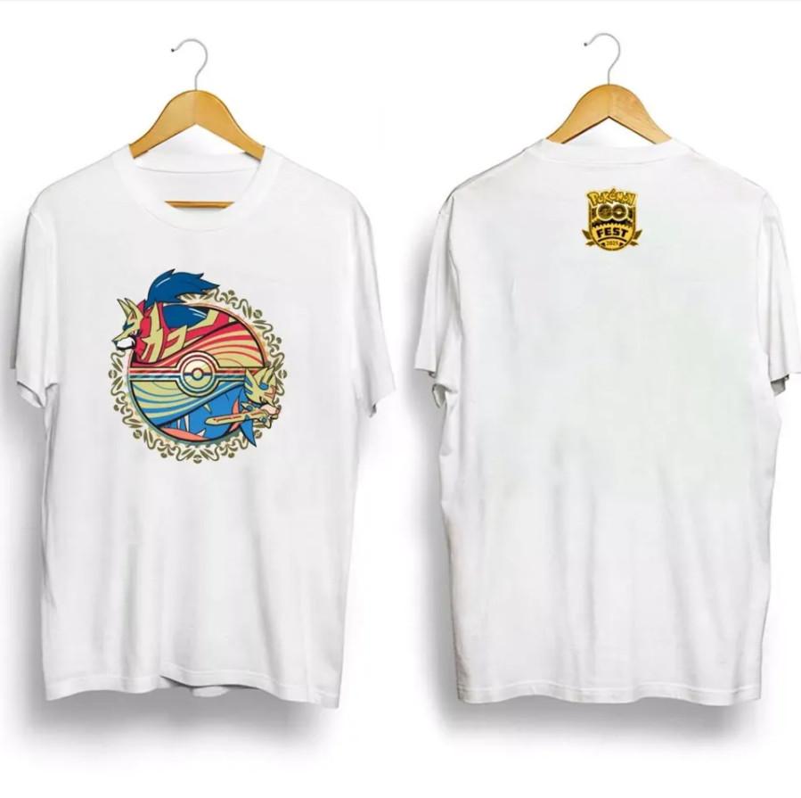 

Pokémon GO Fest 2025 TShirt Unisex Heavyweight Fan Gift Tee Unisex T-Shirt S