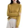Women Sweaters Pullovers 2025 Autumn Winter Long Sleeve O-Neck Black Knitted Sweater Women Tops Pullover JJ103