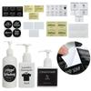 Tally Cosmetic Labels Classification Tags Refillable Bottles Marker Stickers Bathroom Organization
