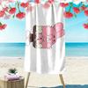 Richard Watterson Print Beach Towel, Large Soft Quick Dry Towel for Beach Camping Swimming