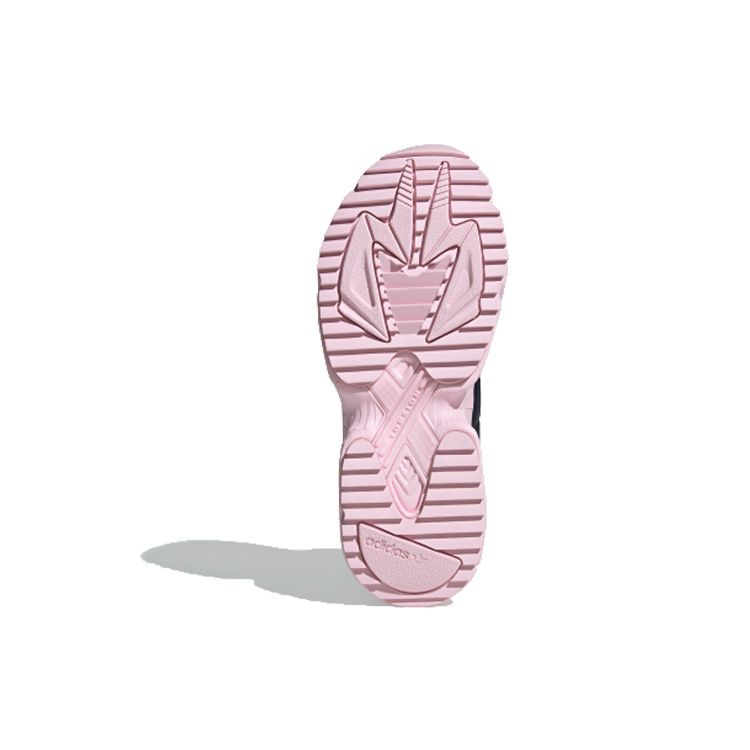 Adidas Originals Kiellor Xtra Fashion Trend Non-Slip Lightweight High-Top Casual Shoes Women Sneakers Dark-Blue Pink EF9110
