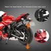 1:12 Yamaha YZFR1 Alloy Die Cast Motorcycle Model Toy Vehicle Collection Sound and Light Off Road Autocycle Boy Toys Car