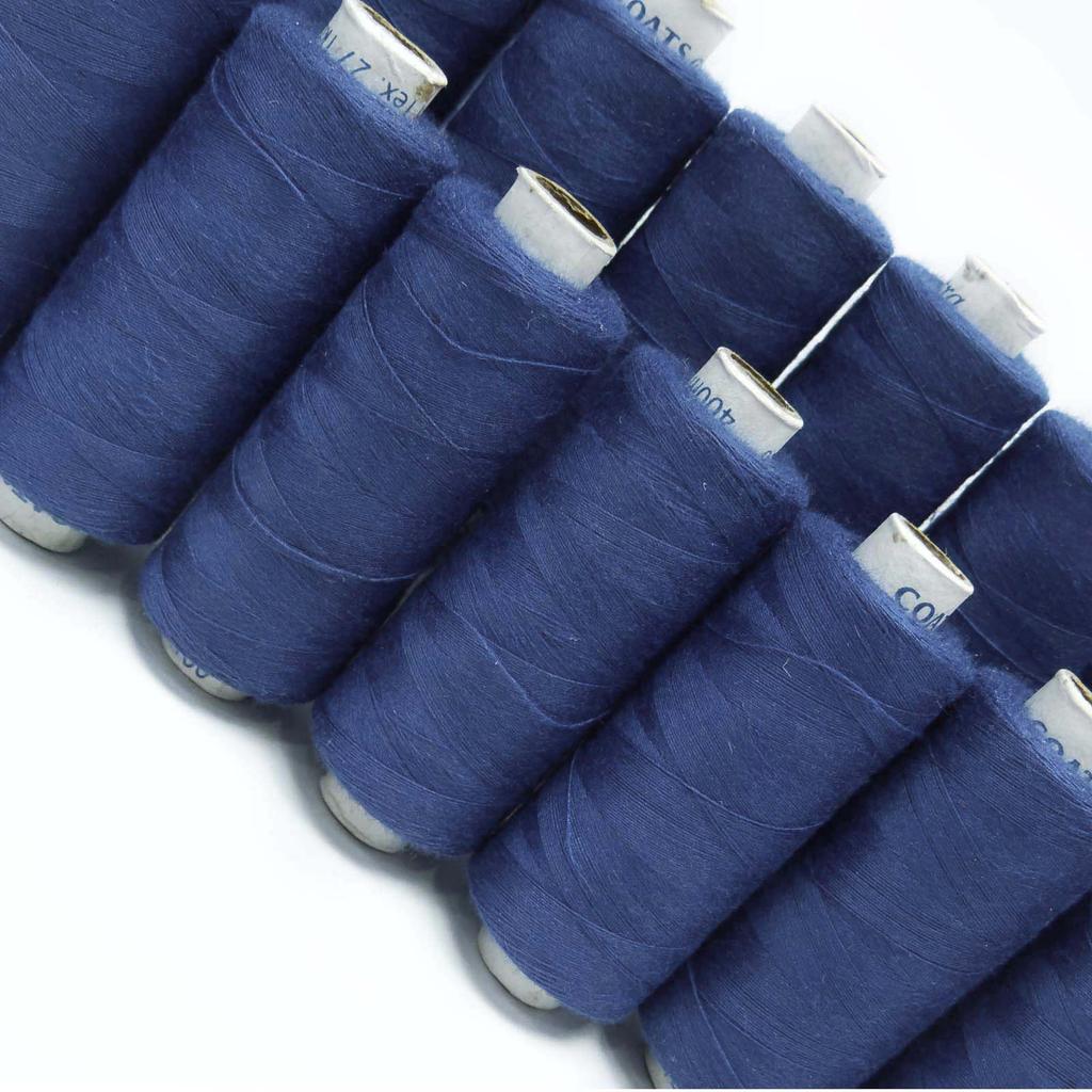 Polyester Thread Sewing Supplies Green Wholesale Spool New Spun 10 Pcs