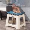 Thickened Plastic Folding Chair for Kids - Portable Indoor/Outdoor Stool