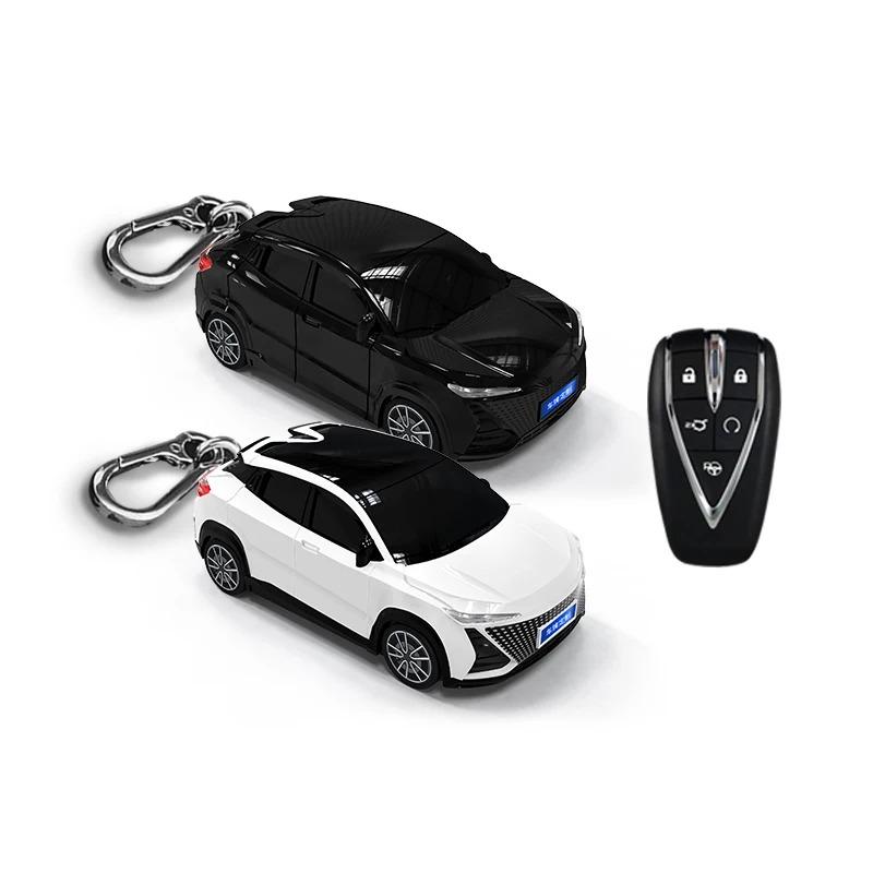 

For Changan UNIT Appearance for Changan UNIT UNIK CS35PLUS CS55 PLUS CS75 PLUS Oshan X7 X5 Remote Smart Car Key Case Cover Fob Black