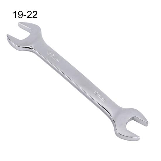 5,5–24 mm rostfreier Gabelschlüssel, Reparaturwerkzeug mit hoher Härte, mehrere Größen, Doppelgabelschlüssel für die Autoreparatur