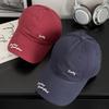Small Letter Embroidery Embroidery Baseball Cap Peaked Sun Hat  Casual Outings