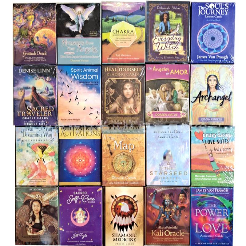 Tarot Board Oracle Game Party Witch Fairy Animal Goddess Angel Moon Prince Cards