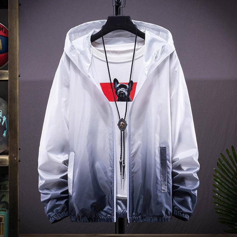 Unisex Protect Waterproof Windbreaker Zipper Jacket Hoodie Outwear Coat