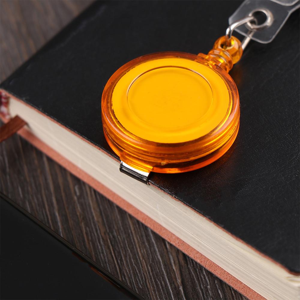 Holder Clip Horizon Style Retractable Badge Reels Name Card Holder Nurse Doctor ID Badge Holder