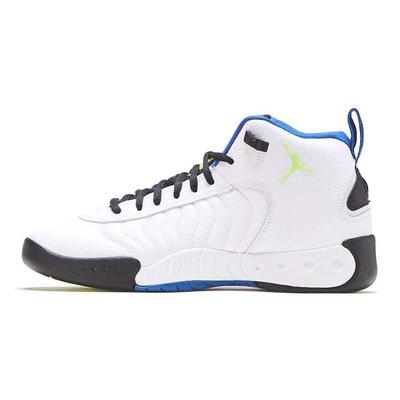Jumpman Pro Air Comfortable Children's Basketball Shoes Black White Blue 907973-135
