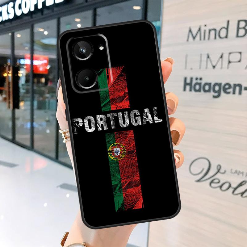 

Portugal Flag Case For Realme GT Neo 5 3T 2T 9 10 11 Pro Plus C21Y C11 C15 C25 C30 C31 C35 C55 C33 Cover Realme C11 2021