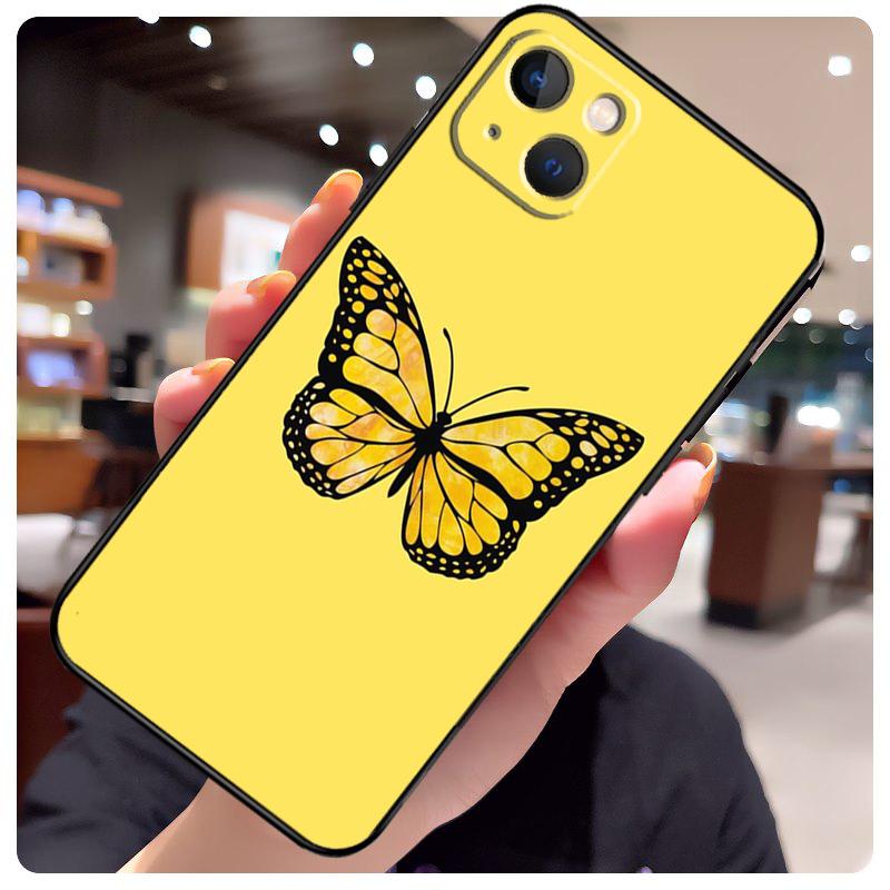 Luxury Butterfly Case For iPhone 16 Pro Max 14 13 12 11 15 17 Pro Max mini 15 16 Plus 16e 17 Air Phone Cover