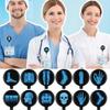 Suport retractabil pentru ecuson cu clip X-Ray Schelet Suport pentru ecuson de identitate Retractabil Suport pentru ecuson medical Pentru Asistentă Medicală, Doctor, Student, Carduri de Identitate pentru Profesori Etichetă Cadouri
