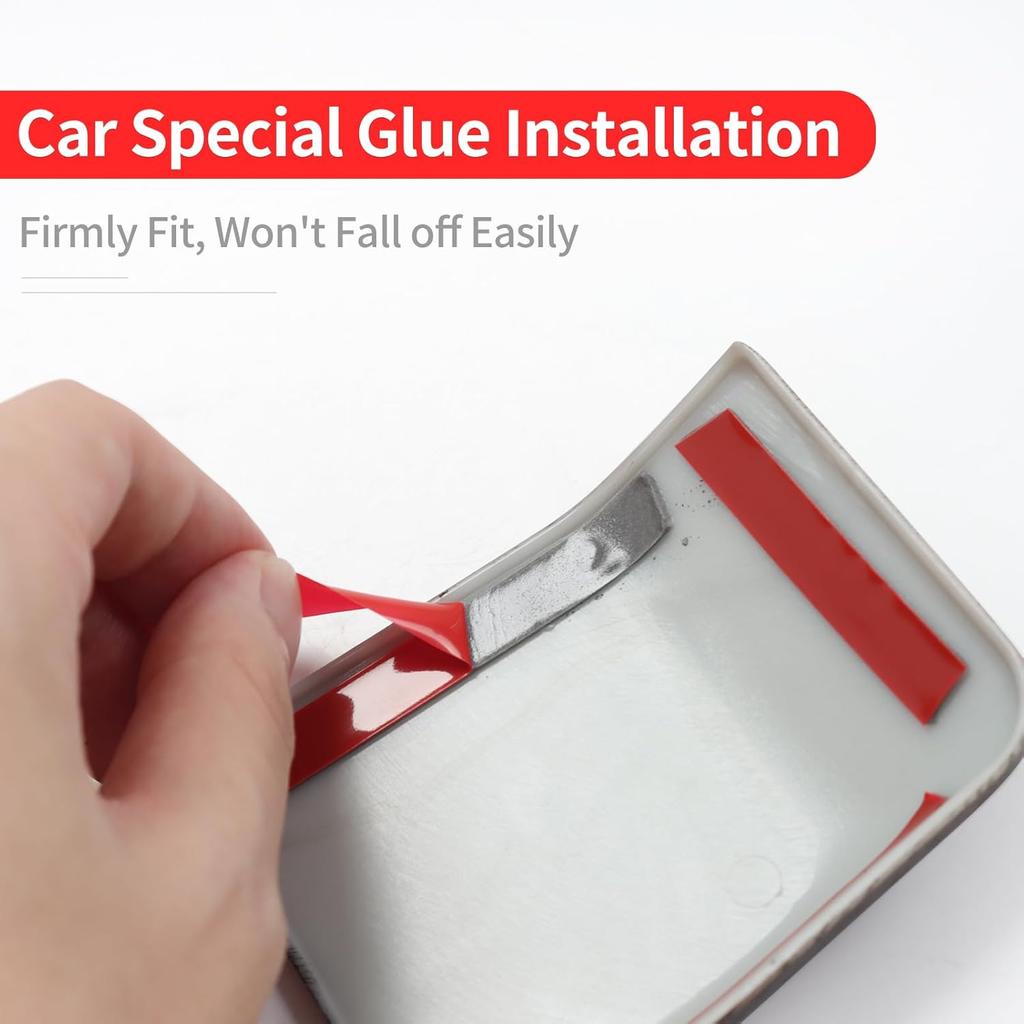 Painel Decorativo de Levantamento de Vidro de 4 Peças RONGSEN para Toyota Land Cruiser 250 1958 Prado Lc250 2024-Presente Painel de Botão de Vidro Modificação Interna