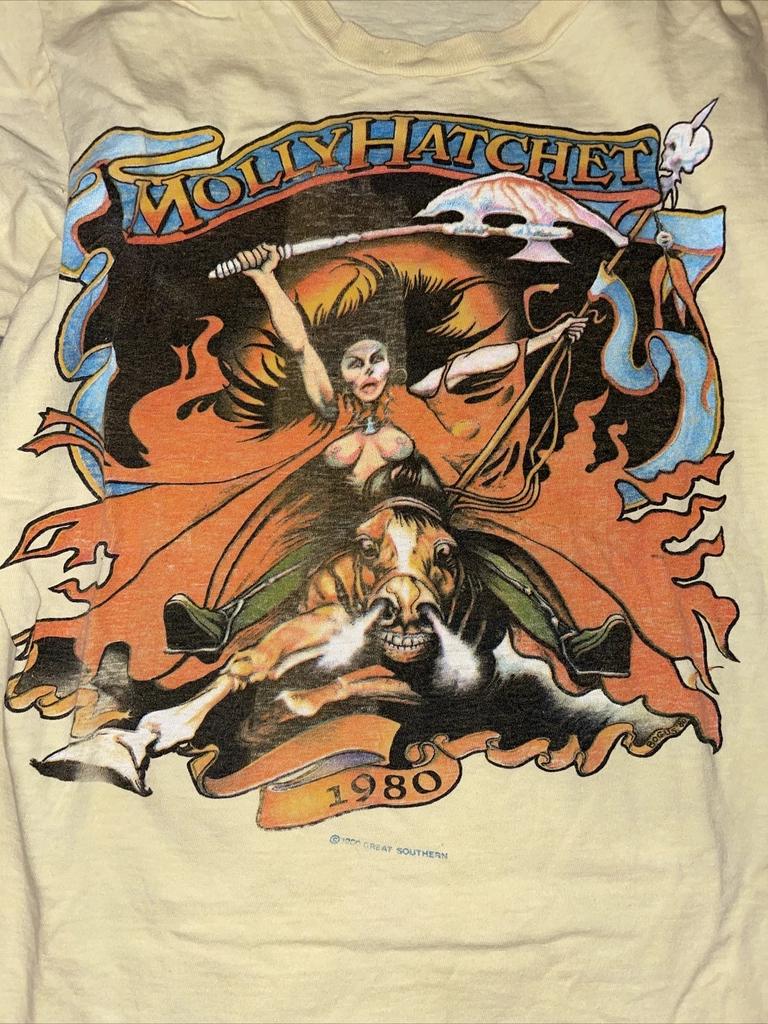 1980 Molly Hatchet Tour Shirt size S-5XL