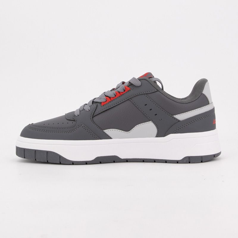 Men's Canvas Skater-style Sneakers with Thick Sole LOTTO