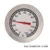 Grill Digitalthermometer 0-120 Celsius Holz Räucherofen Temperaturanzeige Universell für Holzkohlegrill Pit Smoker Fleischgaren