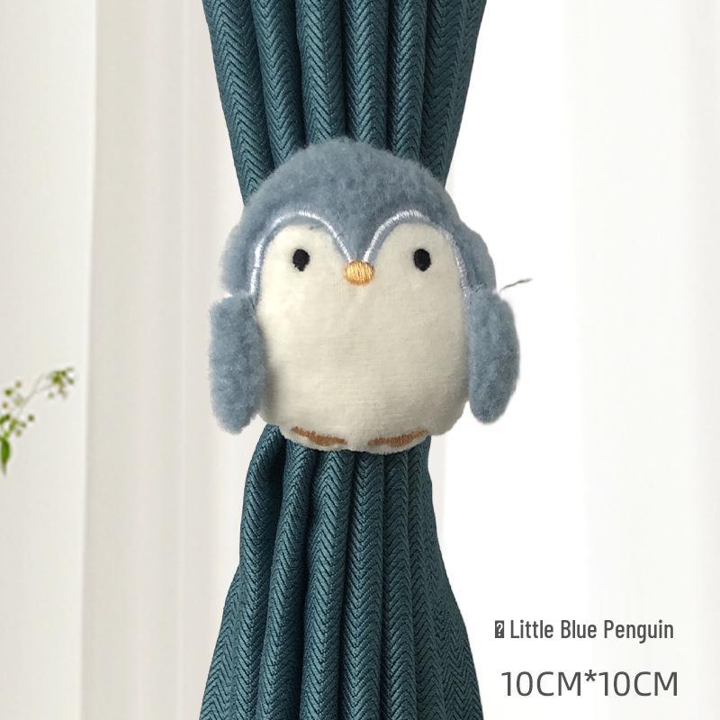 Kreskówkowe pluszowe podwiązki do zasłon do pokojów dziecięcych