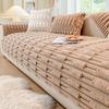 Winter Sofa Cover Thicken Plush Non-Slip Couch Cushion for Living Room  Universal Soft Sofa Cover Back Towel Sectional Sofa Mat