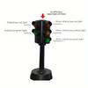 Mini Traffic Signs Road Light Block,Children Safety Education Kids' Puzzle Traffic Light Toy, Kids' Gift