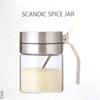 Sato Metal Industry SALUS Storage Container Scandic Spice Jar