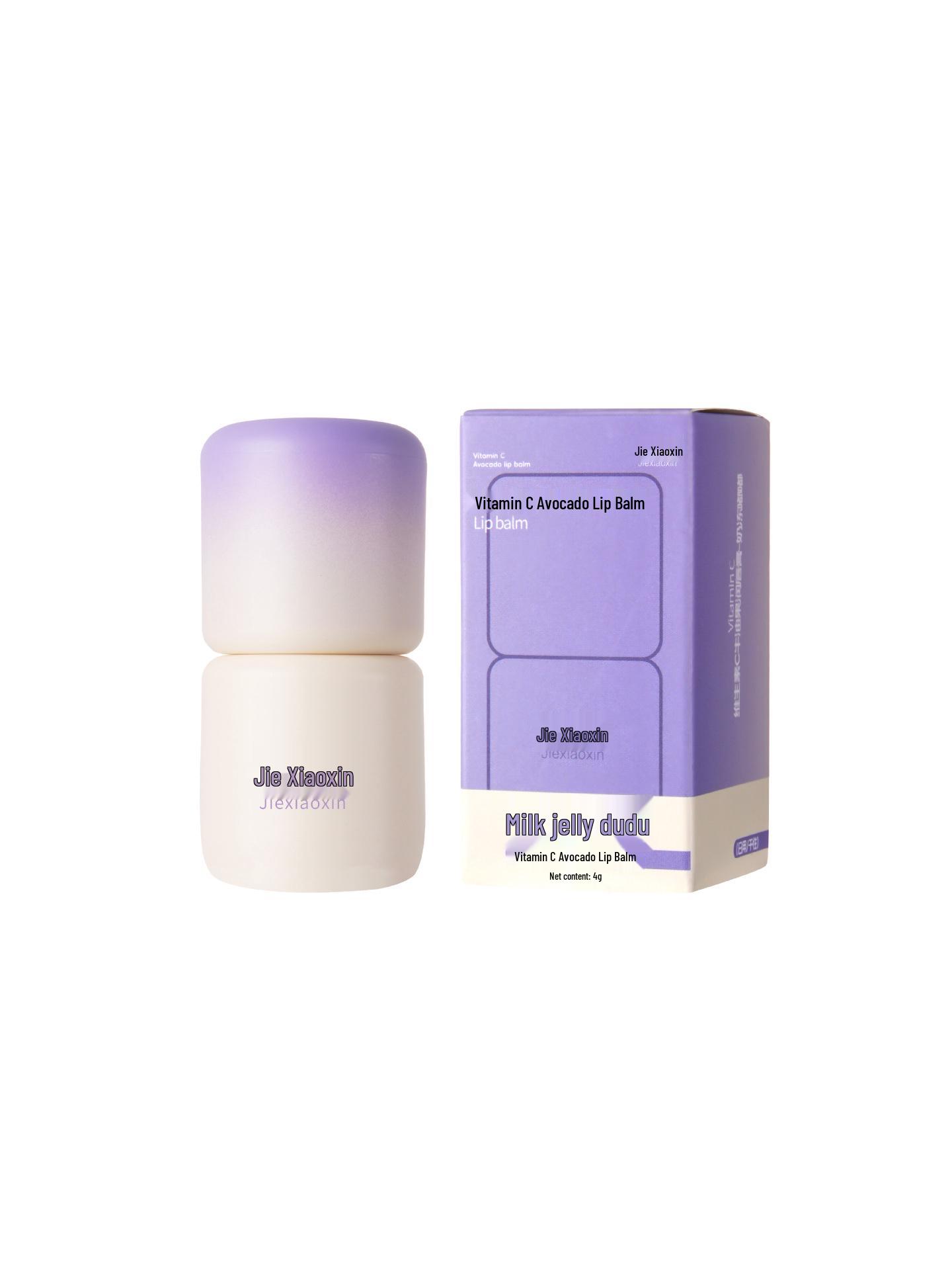 

Jie Xiaoxin Витаминный бальзам для губ с авокадо: Увлажняет, Осветляет Периоральную Пигментацию, Унисекс Отшелушивающая Маска для Губ. 4g