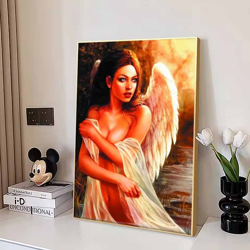 Νέα Άφιξη 5D DIY Πλήρης Κύκλος Ζωγραφική με Διαμάντια "Φωτογραφία Τέχνης Κοριτσιών" Κέντημα Σταυροβελονιά Διακόσμηση Σπιτιού Δώρο