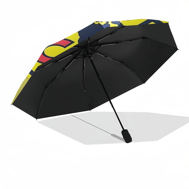 Club América Eagle Logo Automatic Opening Folding Umbrella - 8 Bone Iron Frame, Suitable for Fans and Daily Use, Perfect Festival Gift010413