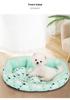 Summer Cooling Pet Bed: Breathable Cotton Nest for Cats and Small Dogs