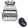 S Squarepusher Student Backpack School Bag Hiking Travel Daypack for Men Women Fashion Bookbag Shoulder Bags