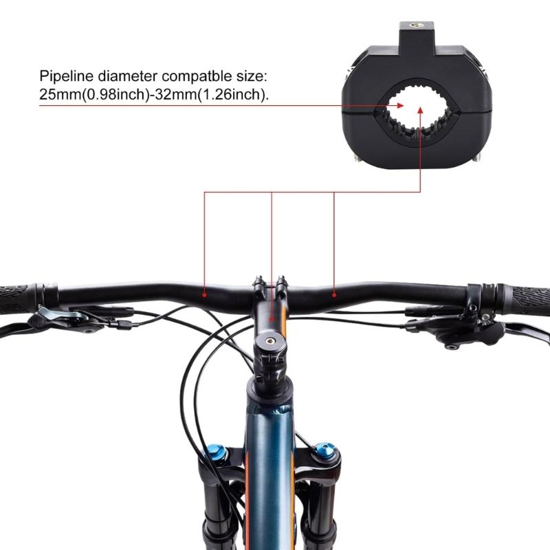 Wireless Speaker Bike Handlebar Mount Holder for CLIP5 CLIP4 Bike Mount Speaker Stand Bracket for Outdoor Biking