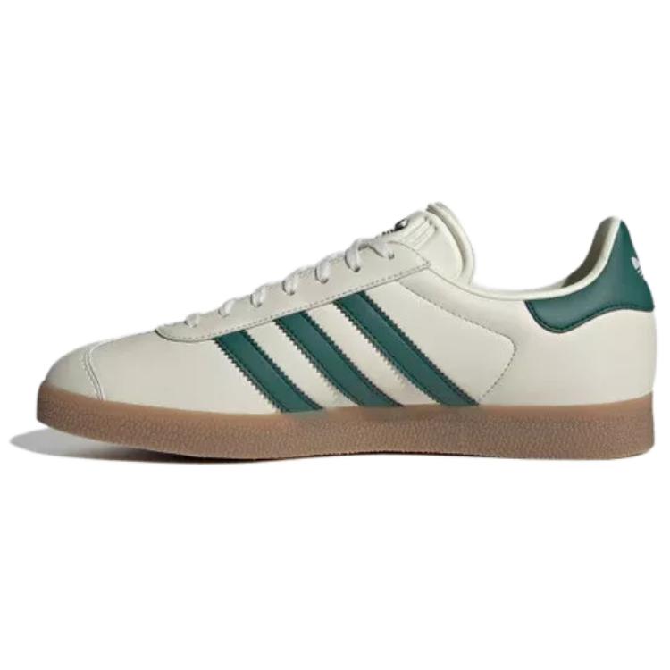 Adidas Originals Gazelle Comfortable Simple Low-Top Sneakers Men Sneakers White JI0208