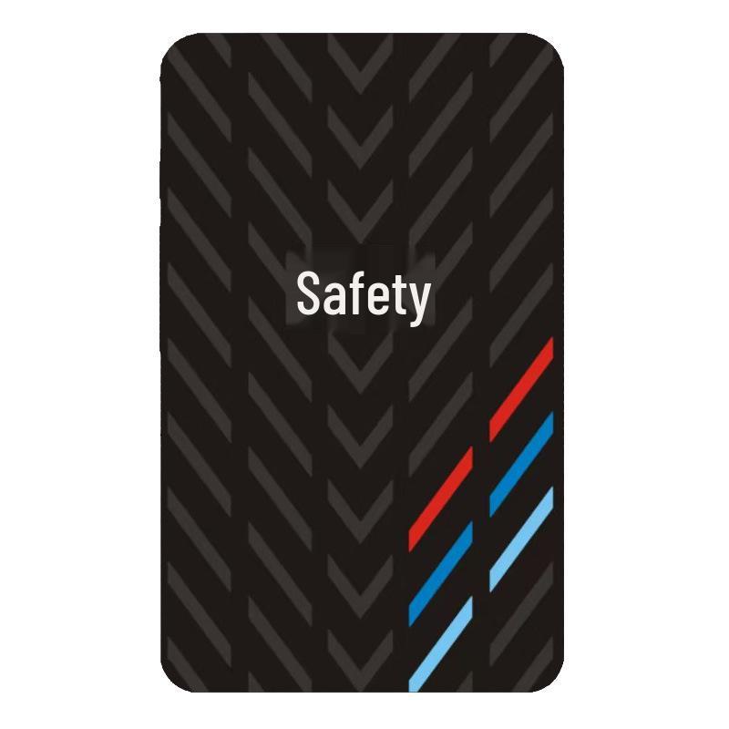 No. 9 FZ3 110 Electric Vehicle Waterproof Non-slip Rubber Foot Mat