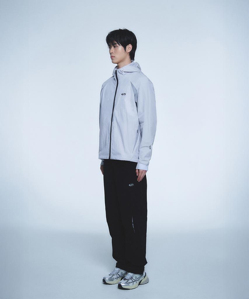Hyunfit Division Wind Jacket-[Light Gray]