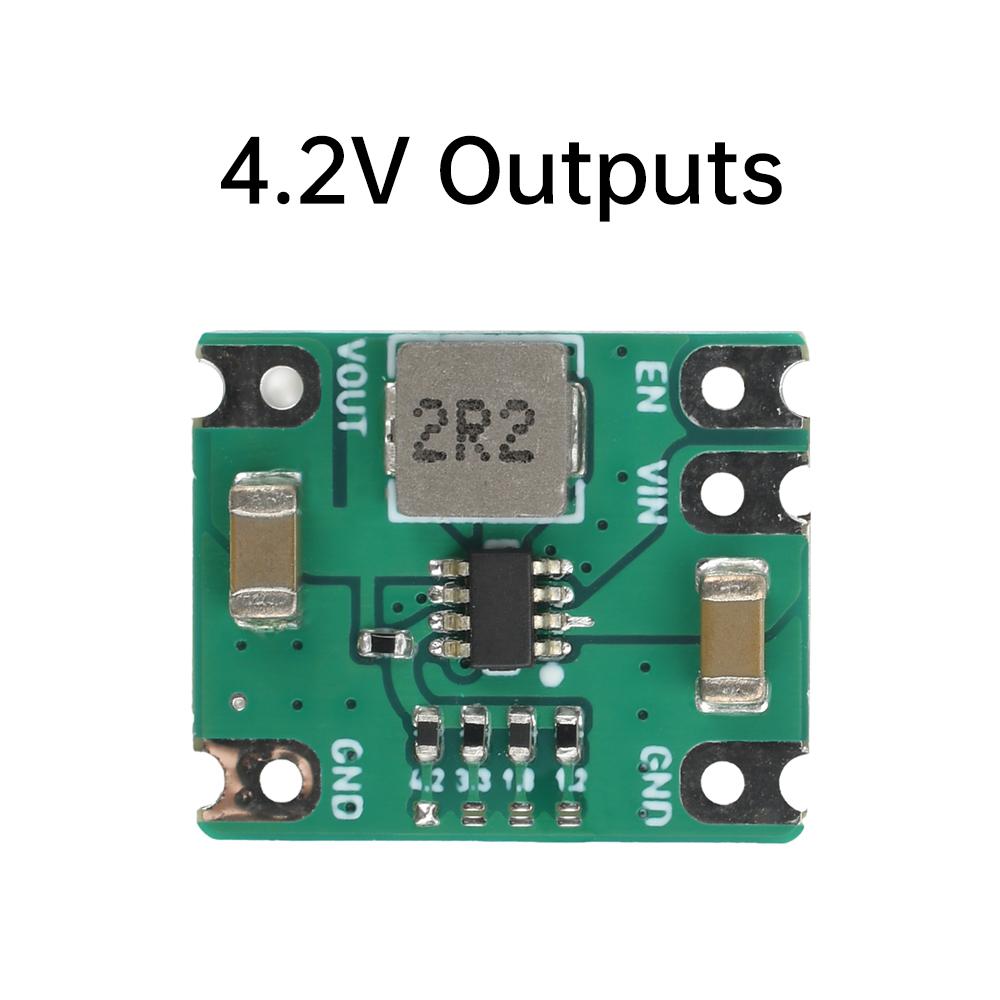 

DC-DC Step-Down Power Module DC 2.5-6V to DC 1.2V/1.8V/3.3V/4.2V Regulator Module Full Load 2A