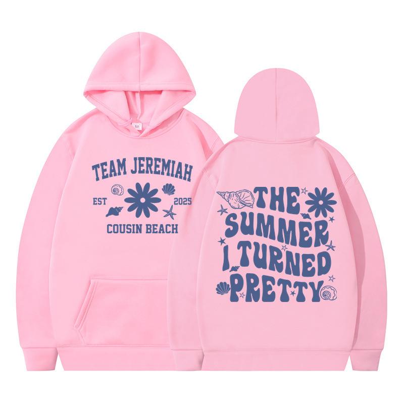Die Sommer-l Turned Pretty Team Jeremiah Hoodies Herbst Winter Fleece Pullover Langarm Sweatshirt für Männer Frauen